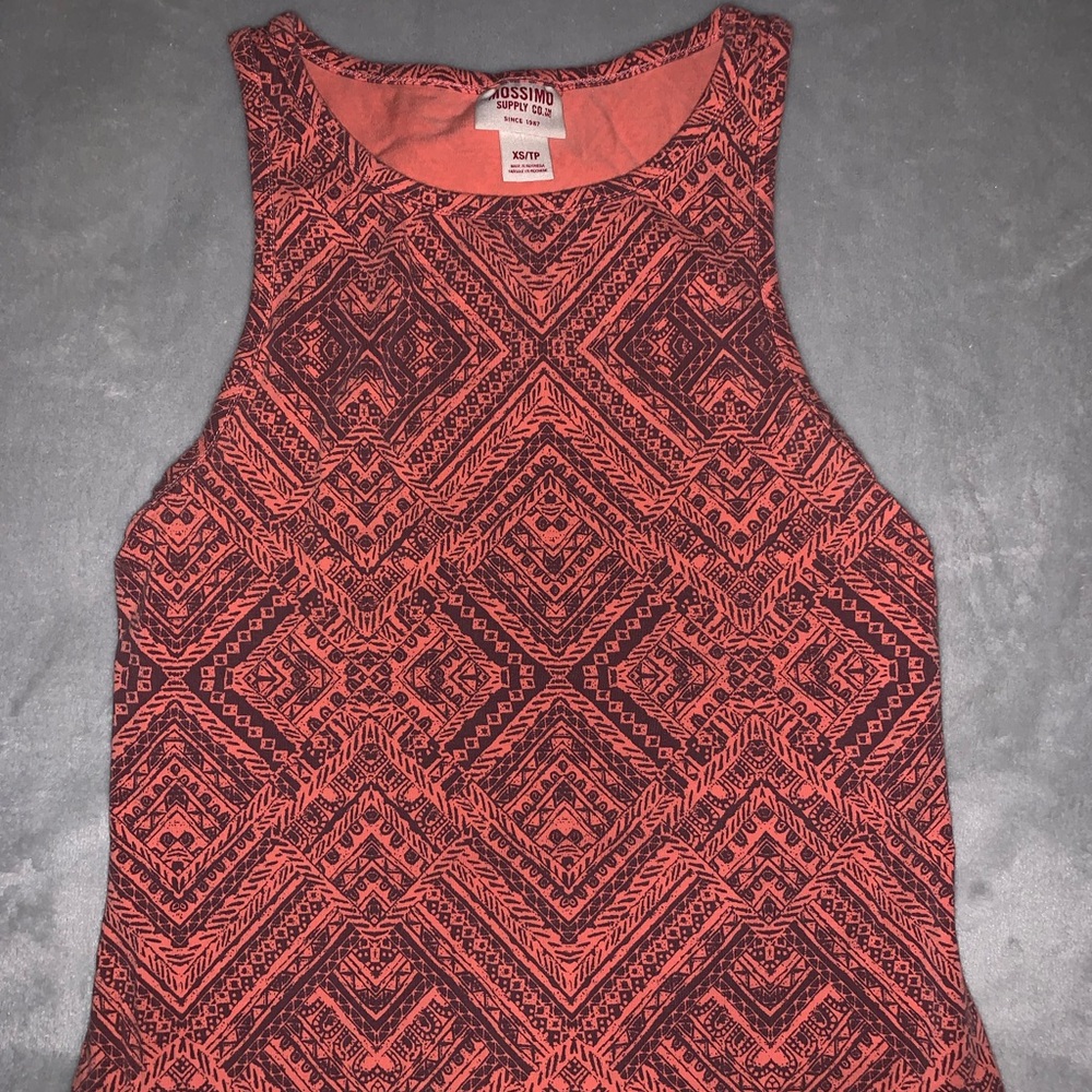 Patterned tank top